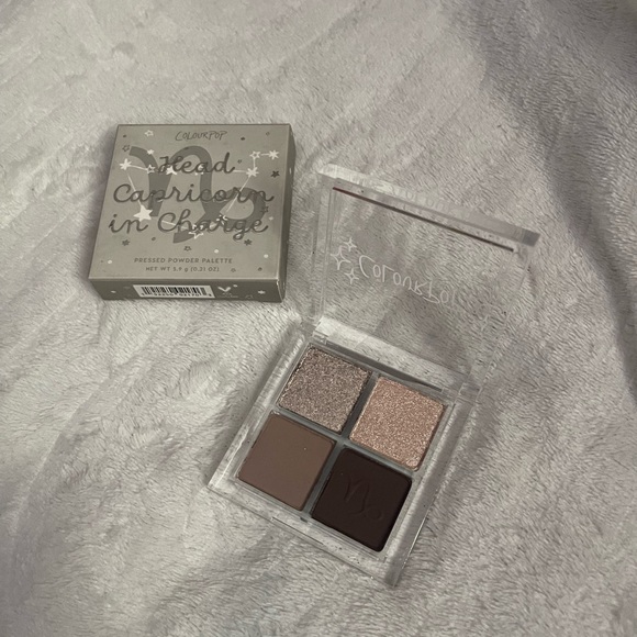 Colourpop Other - ColourPop Head Capricorn in Charge Pressed Powder Shadow Quad